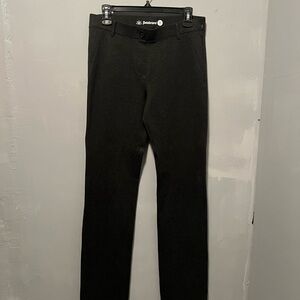 Betabrand Classic Black Straight Leg Pants